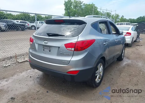 2013 Hyundai Tucson Gls из США, поврежденный, VIN KM8JUCAC7DU708999